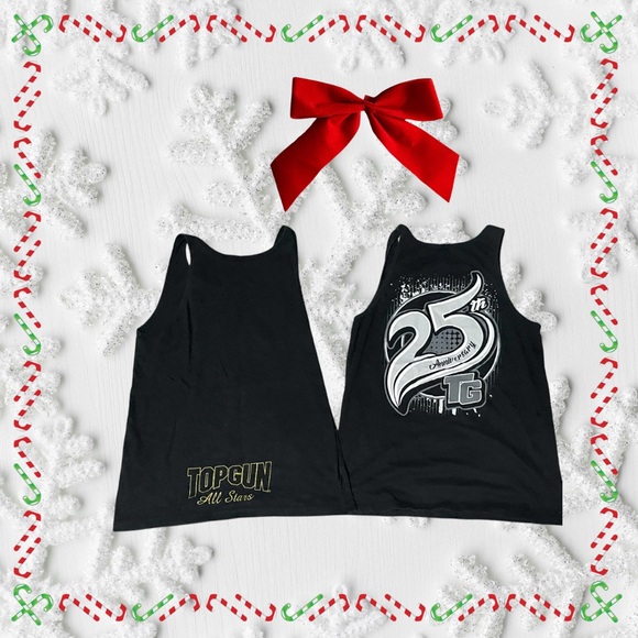 Black Kids Tank Tops - Gold Vibes Only & Topgun Jags All Stars - Picture 2 of 5